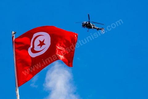 29 mars 2012 : Impressionnat dispositif sécuritaire de la police et de l'armée. Le président tunisien Béji Caïd Essebsi et plusieurs hauts responsables étrangers ont rejoint ce dimanche à la mi-journée la marche "contre le terrorisme" organisée à Tunis en réaction à l'attaque contre le musée du Bardo. Des dizaines de milliers de Tunisiens y participent. "Un grand salut au peuple tunisien qui a prouvé qu'il ne céderait pas au terrorisme. Merci à tous et je dis au peuple tunisien : En avant! tu n'es pas seul", a lancé Essebsi.François Hollande et le Premier ministre italien Matteo Renzi ainsi que le président gabonais Ali Bongo et son homologue palestinien Mahmoud Abbas ont participé à ce défilé d'officiels en lisière du musée. Ce défilé officiel a longé l'enceinte où se trouvent le Parlement et le musée du Bardo, théâtre de l'attaque du 18 mars dans laquelle ont péri 22 personnes. Les politiques ont ensuite inauguré une stèle portant les noms des victimes. 