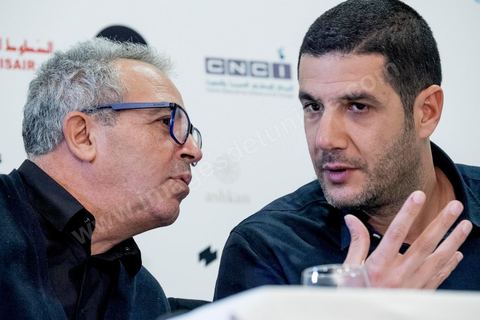 26 novembre 2015 : Conférence de presse après le film avec Brahim Eltaief et Nabil Ayouch. Dans le cadre des JCC, Journées Cinématographiques de Carthage, Festival du film arabo-africain, à Tunis, première projection dans un pays musulman du film "Much Loved" du réalisateur marocain Nabil Ayouch. Deux jours après l'attentat terroriste contre un bus de la police présidentiel à quelques centaines de mètres des salles de cinéma des JCC, la projection de "Much Loved" devenait un double défi. Le directeur des JCC Brahim Eltaief et Nabil Ayouch ont tenu à maintenir sa programmation comme l'ensemble de celle du fetsival. La salle se remplit de plus d'un millier de cinéphiles pour rencontrer Nabil Ayouch et voir en avant première arabe l'excellent film qui expose cruement mais avec grand talent la réalité des prostitués marocaines. La projection fut suivie d'une conférence de presse.