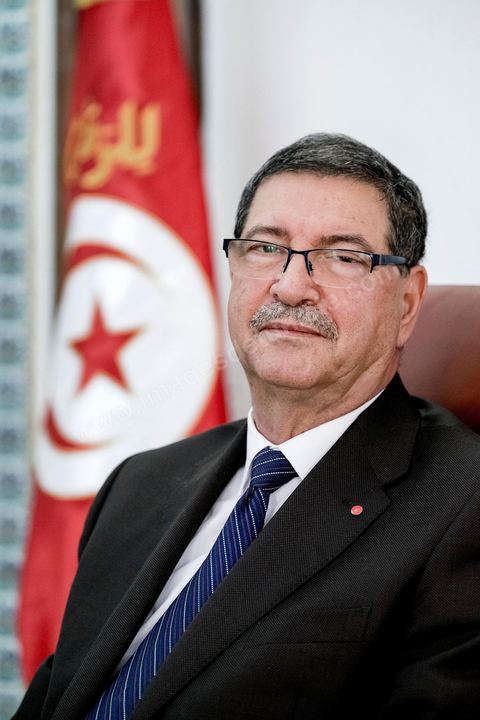 Habib Essid, chef du gouvernment tunisien depuis le 6 février 2015
