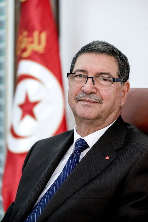 Habib Essid, chef du gouvernment tunisien depuis le 6 février 2015