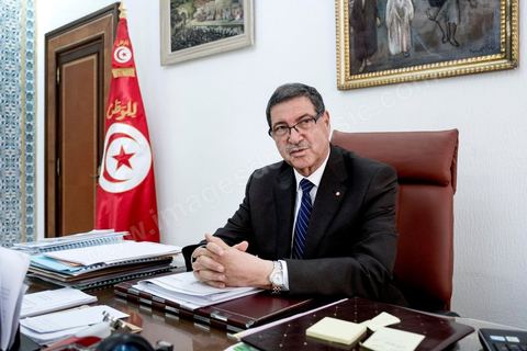 Habib Essid, chef du gouvernment tunisien depuis le 6 février 2015