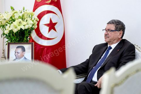 Habib Essid, chef du gouvernment tunisien depuis le 6 février 2015