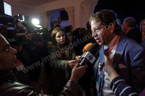 Auditions publiques de l'Instance Vérité Dignité, 18 novembre 2016. Khaled Krichi, vice-président de l'Instance Vérité dignité.