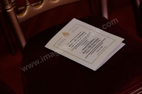 29 novembre 2016 : Cérémonie d'ouverture de la Conférence Tunisia 2020 par président Tunisien Beji Caid Essebsi, avec Emir du Qatar, Premiers Ministres tunisien, français et algérien.