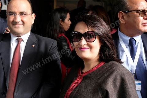 29 novembre 2016 : Cérémonie d'ouverture de la Conférence Tunisia 2020 par président Tunisien Beji Caid Essebsi, avec Emir du Qatar, Premiers Ministres tunisien, français et algérien.