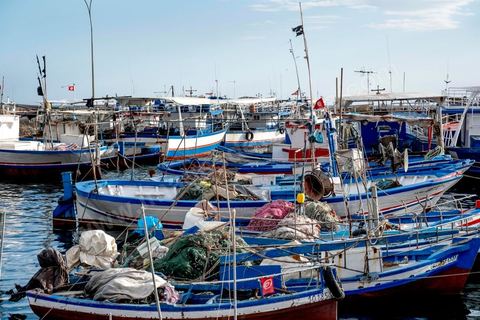 30 novembre 2017 : dans le port de pêche de Sfax