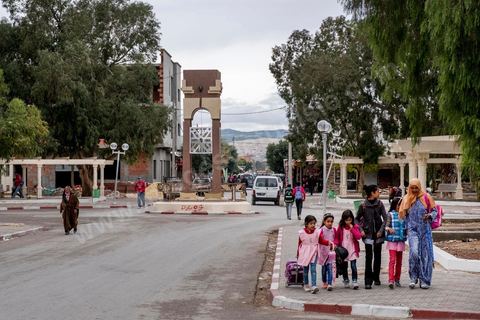 10 novembre 2017 : au centre ville de Oueslatia