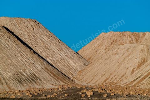 au coeur des carrières d'extractions de phosphate 