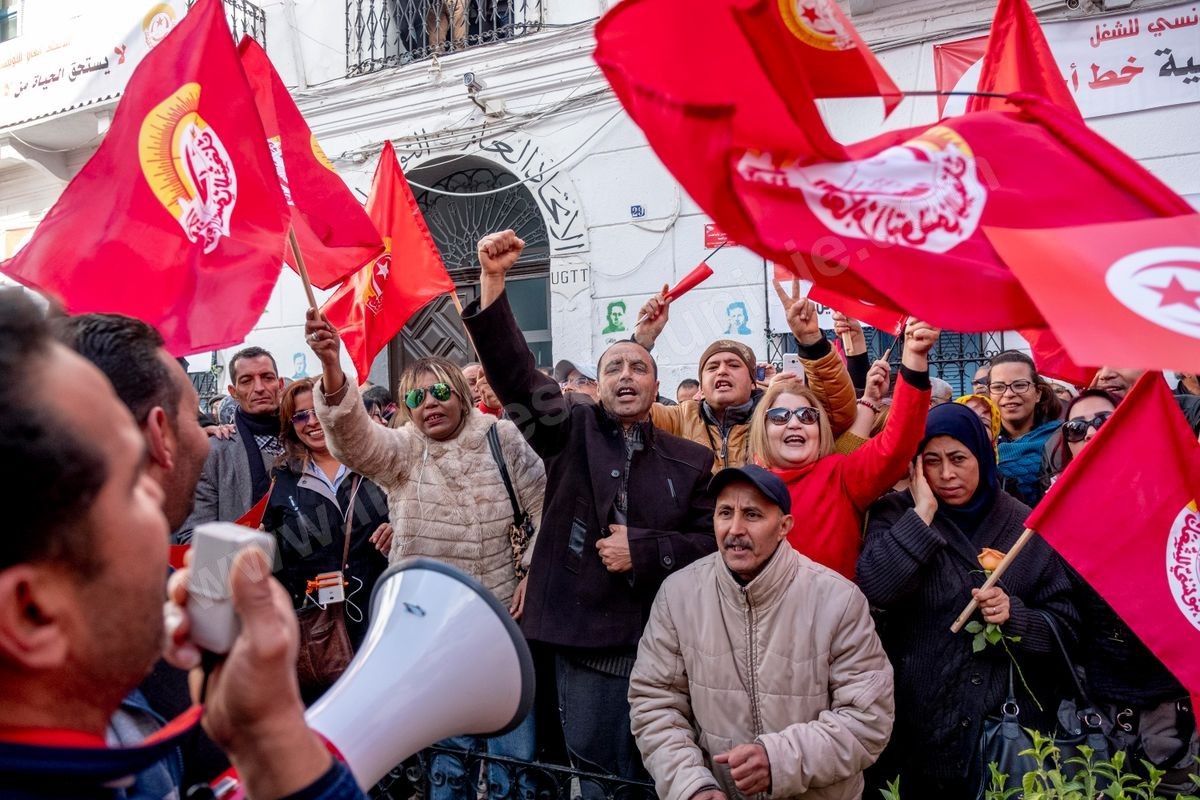 M38-700 grève générale fonction publique UGTT 17012019