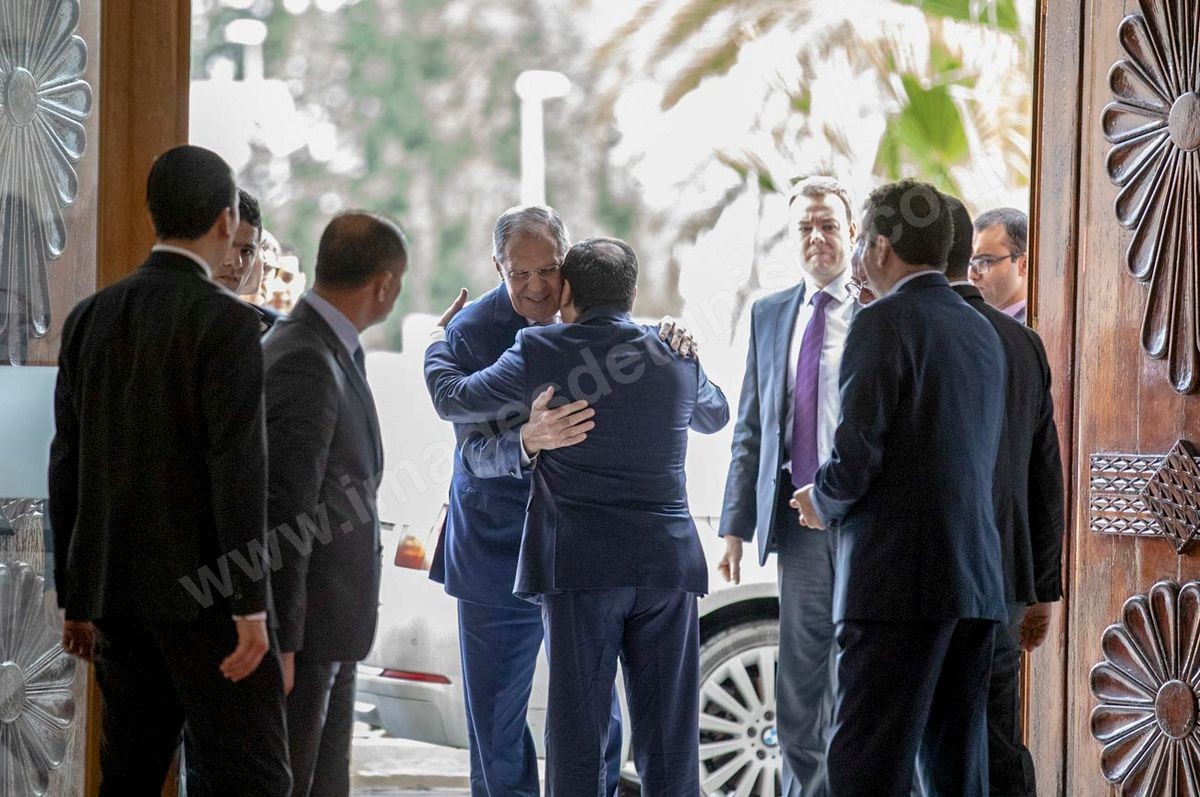 M38-800 visite Lavrov en Tunisie conf presse 26012019