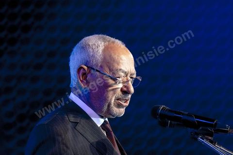 30 août 2019 : Discours de Rached Ghannouchi, président du parti et candidat aux legislatives à Tunis. Au palais des congrès de Tunis, le parti Ennahdha organise sa grande conférence de présentations des candidats et programmes pour les élections législatives et présidentielles de cette fin d'année 2019. Présentation du programme électoral, présentation des têtes de listes législatives, et, à leur tête le Rached Ghannouchi, qui se présente comme député sur Tunis, et,  pésentation du  premier candidat à la présidentielle pour le parti, Abdlefattah