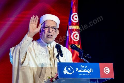 30 août 2019 : Discours de Abdlefattah Mourou, premier candidat d'Ennahda aux présidentielles. Au palais des congrès de Tunis, le parti Ennahdha organise sa grande conférence de présentations des candidats et programmes pour les élections législatives et présidentielles de cette fin d'année 2019. Présentation du programme électoral, présentation des têtes de listes législatives, et, à leur tête le Rached Ghannouchi, qui se présente comme député sur Tunis, et,  pésentation du  premier candidat à la présidentielle pour le parti, Abdlefattah