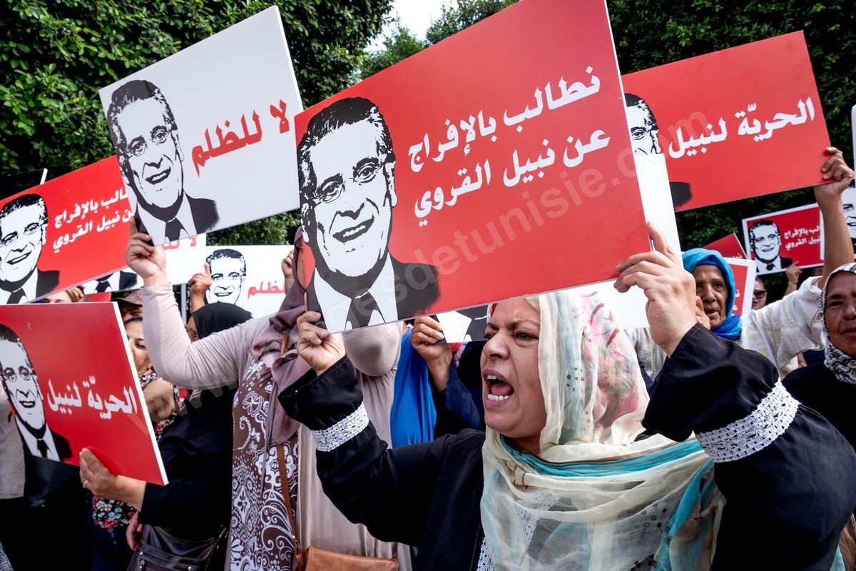 M40-400 soutien Karoui tribunal Tunis 03092019