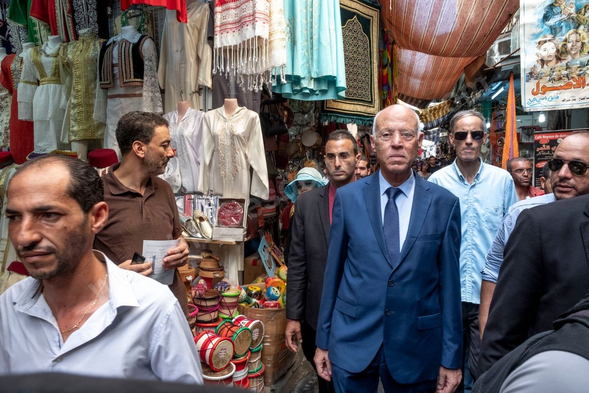 M40-700 campagne Kais Saied a Tunis