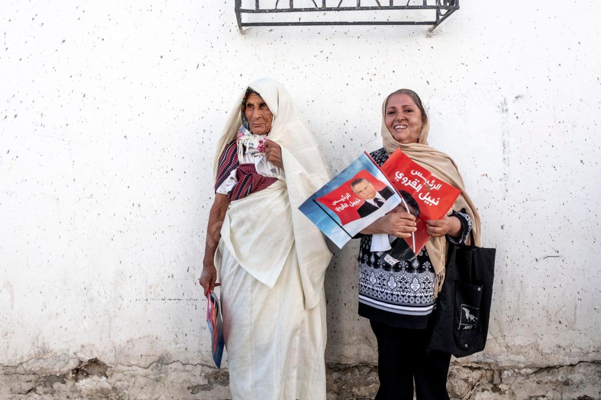 M60-100 campagne Nabil Karoui à Radès 11102019