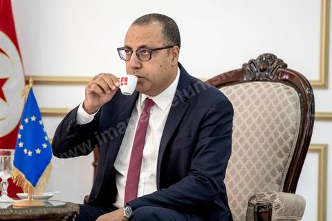17 août 2020 : Hichem Mechichi, ministre de l'intérieur et Chef de Gouvernement désigné le 25 juillet 2020 par le Président Kais Saied pour former un nouveau gouvernement suite à la démission demandée de Elyes Kakhfakh.