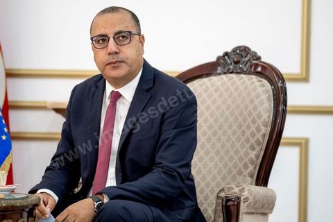 17 août 2020 : Hichem Mechichi, ministre de l'intérieur et Chef de Gouvernement désigné le 25 juillet 2020 par le Président Kais Saied pour former un nouveau gouvernement suite à la démission demandée de Elyes Kakhfakh.