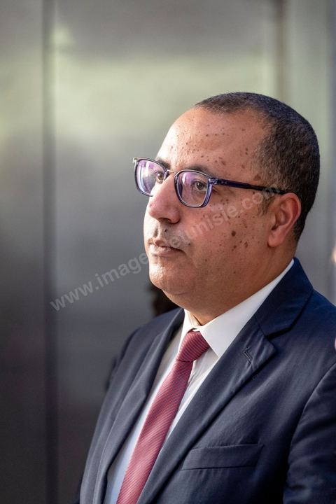 17 août 2020 : Hichem Mechichi, ministre de l'intérieur et Chef de Gouvernement désigné le 25 juillet 2020 par le Président Kais Saied pour former un nouveau gouvernement suite à la démission demandée de Elyes Kakhfakh.