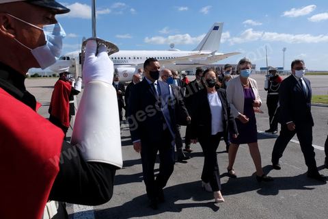 Arrived in Tunis airport of Ylva Johansson, European Commissioner for Home Affairs, and Luciana Lamorgese, Interior Ministery of Italia, will visit Tunisia on Thursday 20 and Friday 21 May 2021.