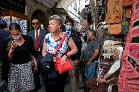 Visit of the Tunis medina by Ylva Johansson, European Commissioner for Home Affairs, will visit Tunisia on Thursday 20 and Friday 21 May 2021.