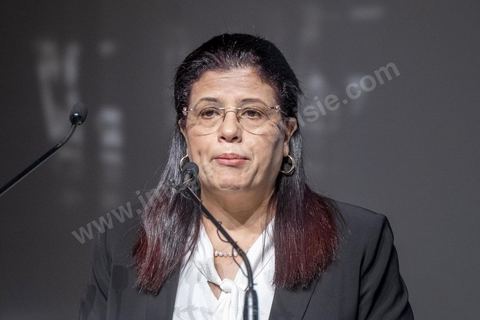 7 juin 2022 : Sihem Boughdiri Nemsia, ministre des finances, gouvernement de Nejla Bouden.