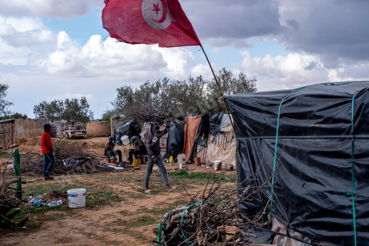 M70-000 Camps de migrants à Sfax et Tunis 21022024