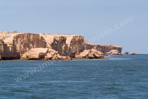 Adjim, sur la côte sud-ouest de Djerba, est le point de départ du bac qui relie l'île au continent, à Jorf, à travers le chenal séparant Djerba de la Tunisie continentale. Le port, encore marqué par une activité de pêche traditionnelle, offre des ambiances changeantes au fil de la journée, entre lever et coucher de soleil sur la mer, bateaux amarrés et silhouettes des jetées.