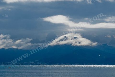 Le Golfe de Carthage et le Djebel Boukornine