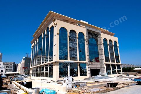 Chantier de construction immobilier à la zone urbaine nord de Tunis