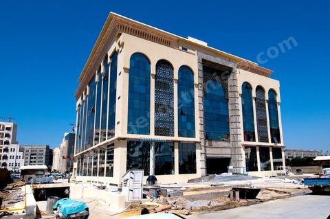 Chantier de construction immobilier à la zone urbaine nord de Tunis