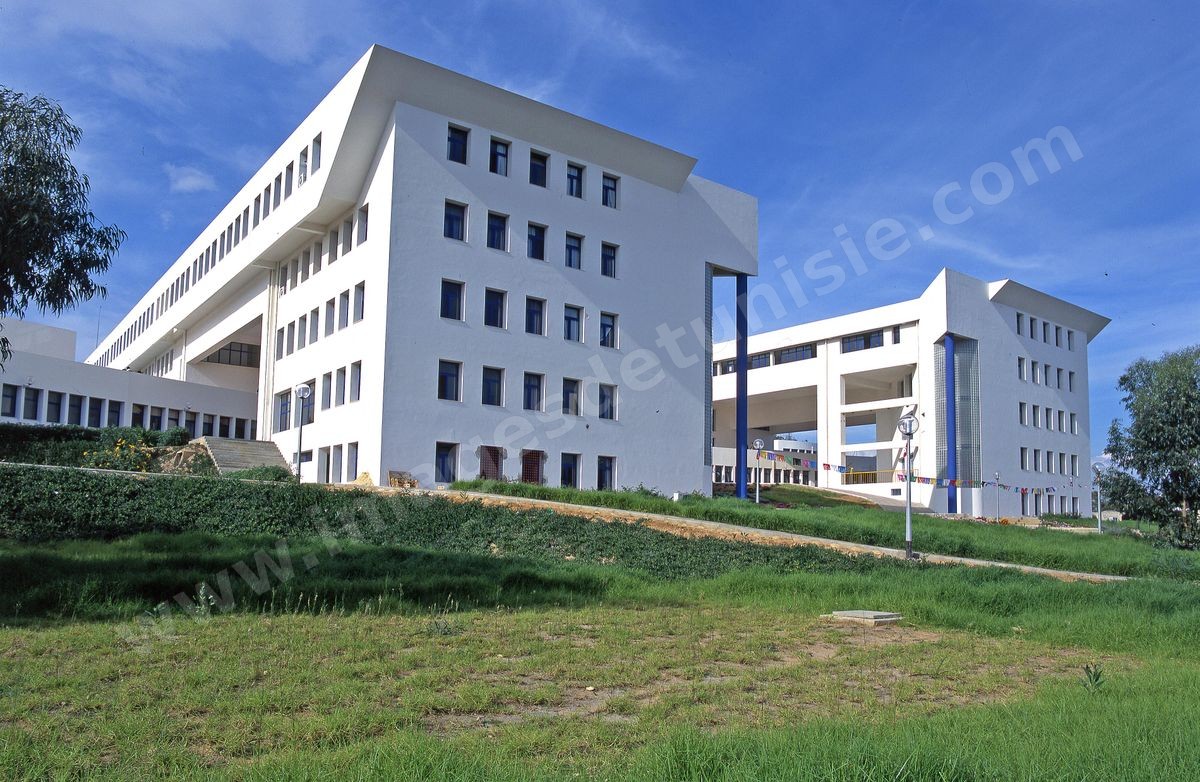 Université de l'ISET à Radès, banlieue sud de Tunis