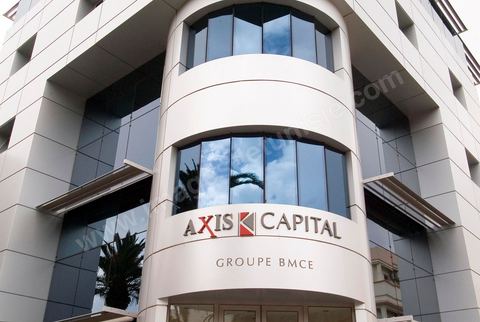 Bureau de Axis Capital à Tunis sur l'avenue Mohamed V