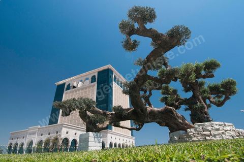 Siège social de la nouvelle Banque islamique la Banque Zitouna du groupe Princess El Materi à Tunis