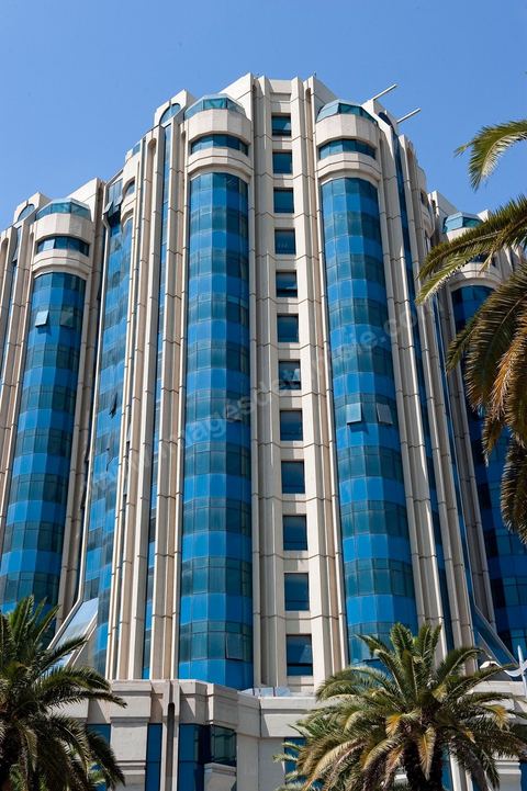 Nouveau siège social de la BH Banque de l'Habitat sur l'avenue Mohamed V à Tunis