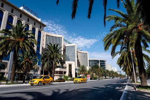 Avenue Mohamed V au centre de Tunis