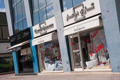 Rues commerçantes et boutiques aux Berges du Lac de Tunis, boutiques de luxe