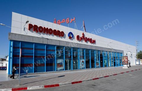 Grand surface commerciale - supermarche Promogros - la grande distribution - Sfax