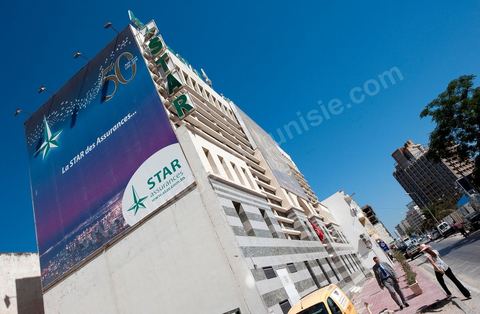 Immeuble de Star Assurances à Tunis