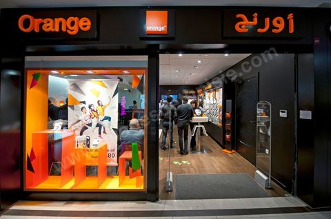 Boutique Orange Tunisie opérateur privé téléphonie mobile, fixe, internet 3G.