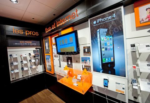 Boutique Orange Tunisie opérateur privé téléphonie mobile, fixe, internet 3G.