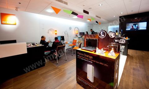 Boutique Orange Tunisie opérateur privé téléphonie mobile, fixe, internet 3G.