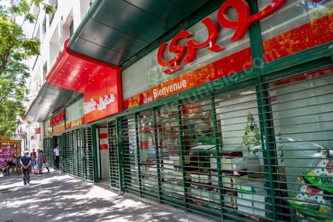 Magasin Monoprix quartier Lafayette centre ville deTunis