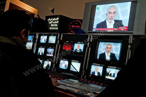 Régie prod de l'émission Ness Nesma de Nesma TV la télé du Grand Maghreb