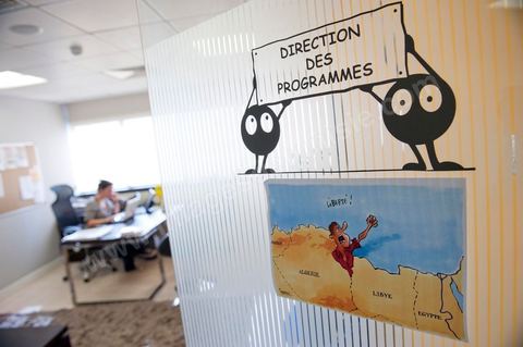 Bureau de la Directrice des Programmes de la radio privée Shem's