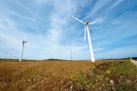 STEG Wind Farm in Sidi Daoud, north of Cap Bon