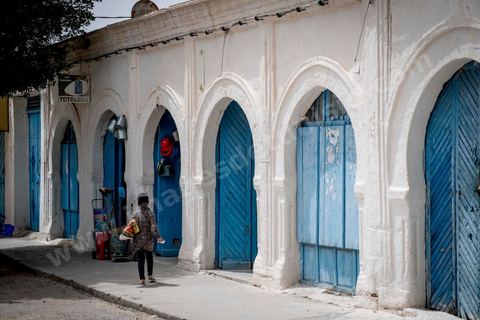 Epicerie / Hanout de Mohamed Ben Moussa sur la grande place du marché de Erriadh