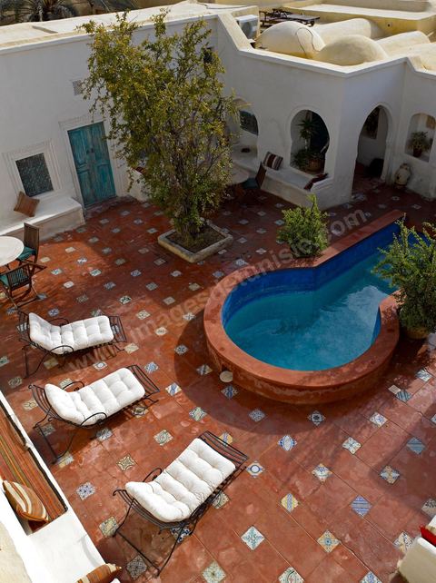 Hotel de charme Dar Dhiafa - Erriadh - Ile de Djerba