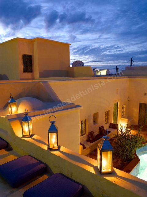 Hotel de charme Dar Dhiafa - Erriadh - Ile de Djerba