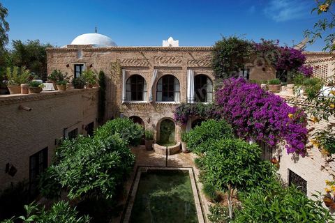 patio bassin du Dar el Hadir de Antoine dans la medina de Tozeur