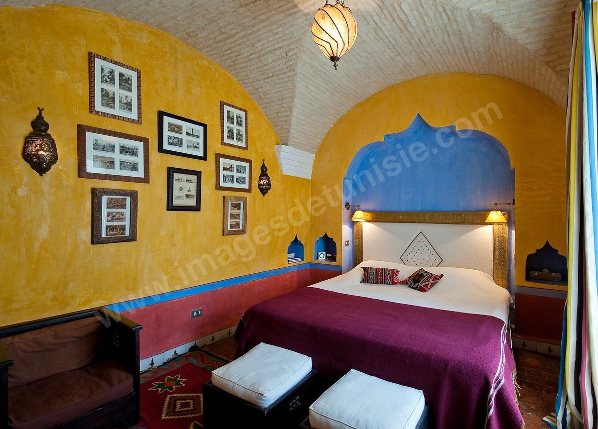 Appartement et chambre du Dar El Hadir de Antoine dans la medina de Tozeur